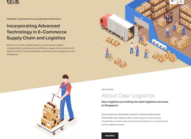 Gear Logistics screenshot